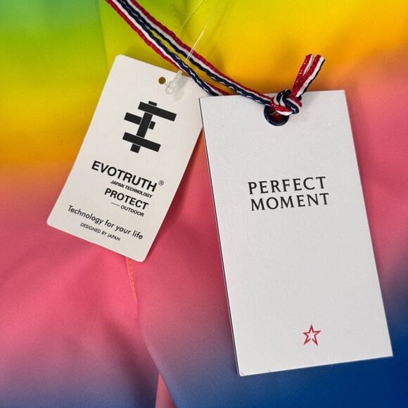 Perfect Moment Pants Womens XS Aurora High Waist Flare Ombre Rainbow Ski Snow - Picture 11 of 14